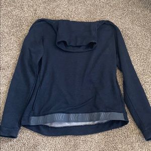 Womens Nike tight cowl neck sweater
